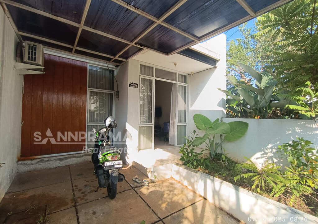 rumah dijual garden sawangan sannprama 2